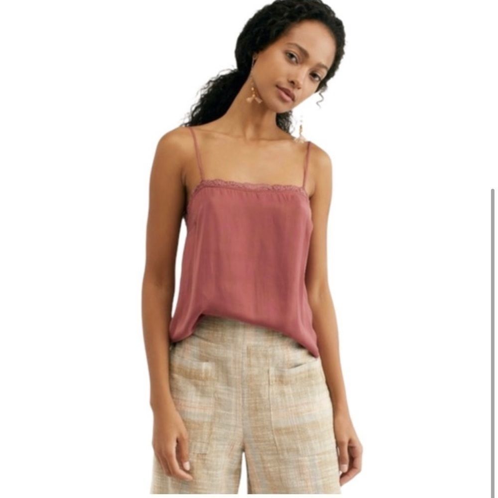 Intimately FP Free People Beyond Me Cami Red